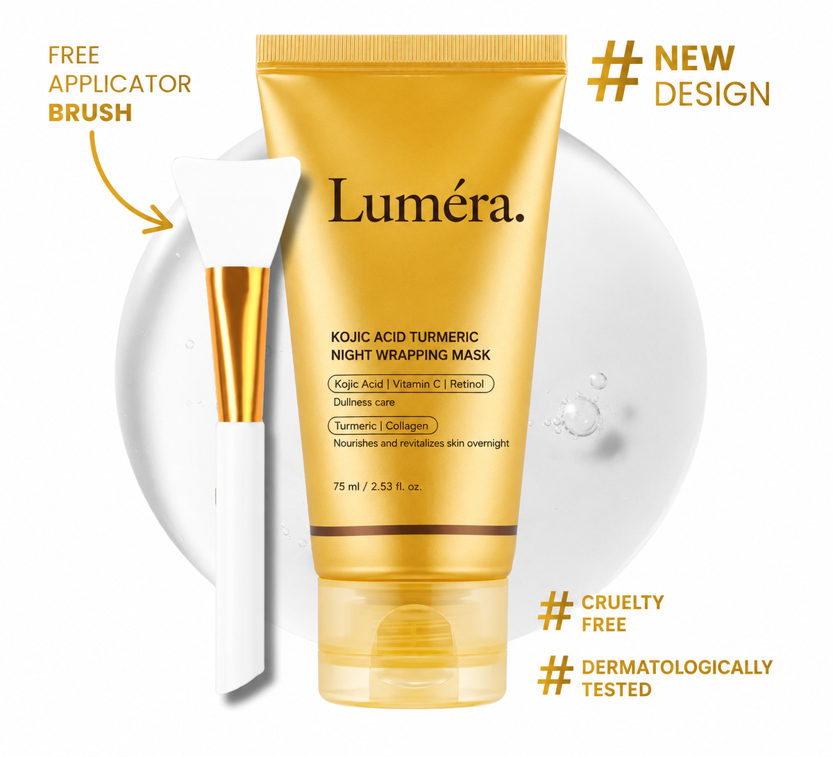 Turmeric Collagen Tearing Facial Mask
